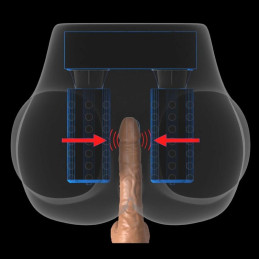 PDX ELITE - MÉGA MASTURBATEUR MILK ME SILLY VAGINA  ANO BROWN
