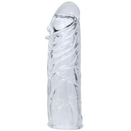 BAILE - HOUSSE DE PÉNIS EN SILICONE STIMULANTE ROSE 13 CM