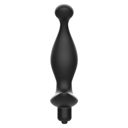 ADDICTED TOYS - MASSEUR ANAL AVEC VIBRATION NOIRE MODÈLE 1