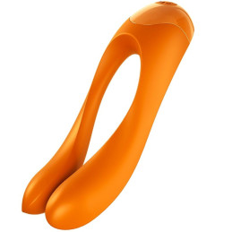 SATISFYER - VIBRATEUR  DOIGTS CANDY CANE NOIR