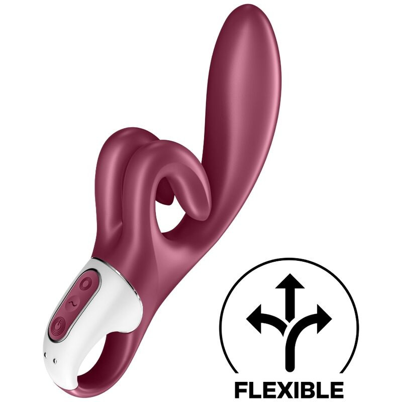 SATISFYER - VIBRATION DE LAPIN TOUCH ME BLEU