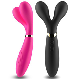 ARMONY - Y-WAND MASSAGE  VIBRATEUR DOUBLE TÊTE FUCHSIA