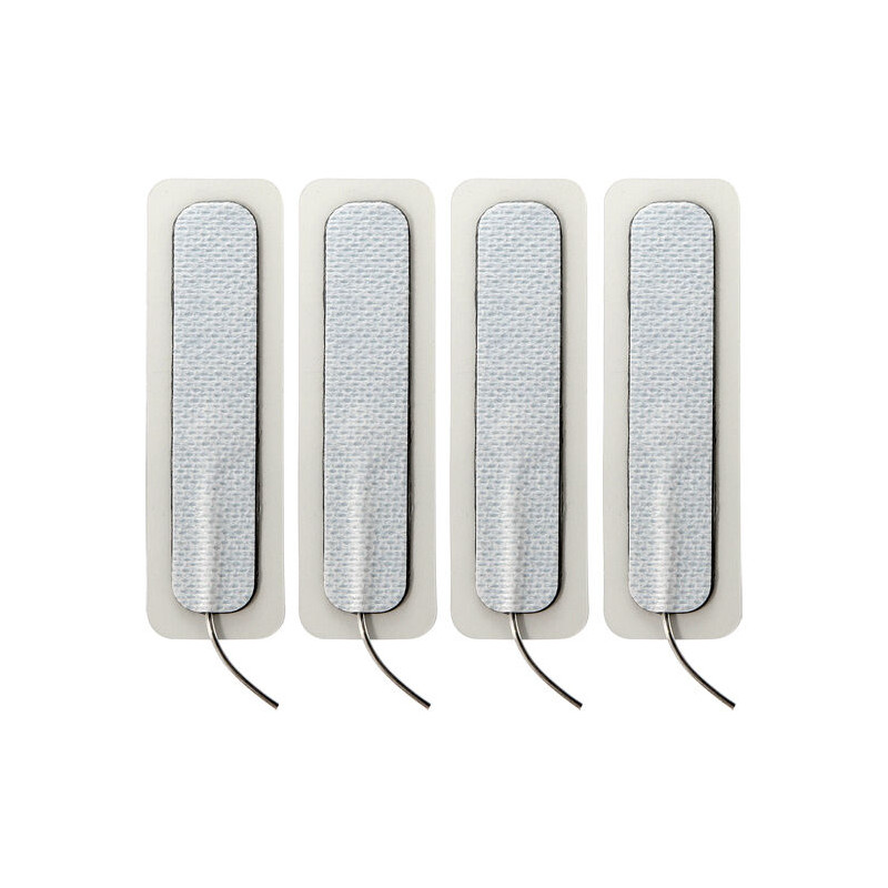 ELECTRASTIM - 4 X TAMPONS AUTO-ADHÉSIFS LONGS 1.5 CM X 7.5 CM