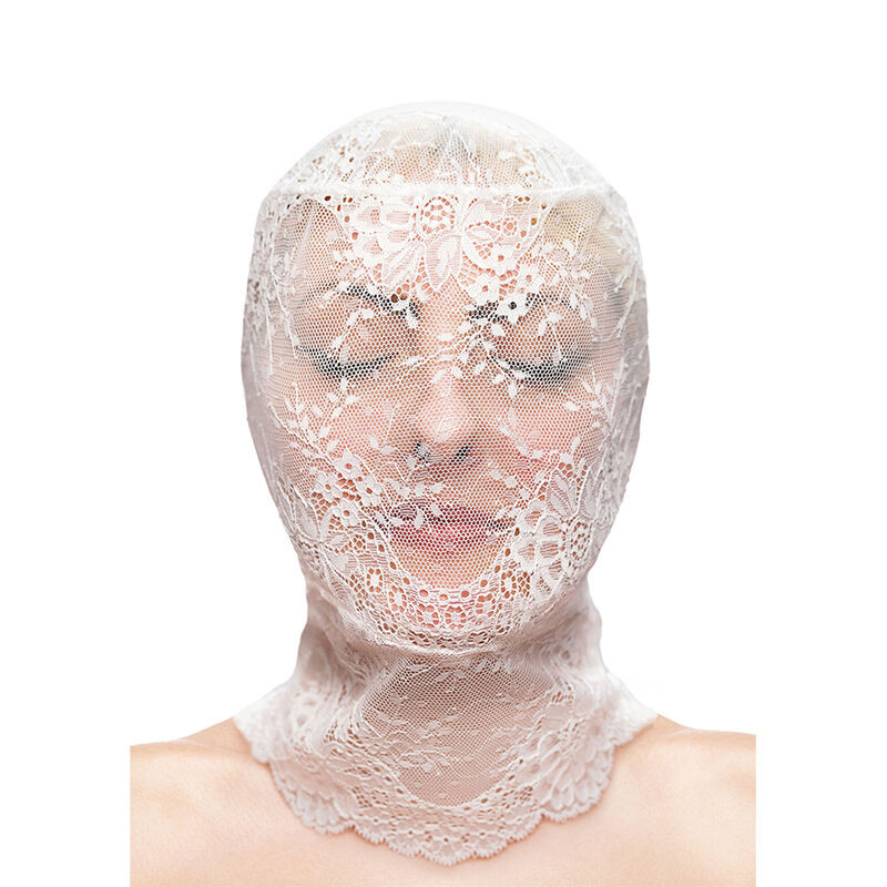 NS NOVELTIES - FETISH  FASHION CAGOULE EN DENTELLE BLANCHE