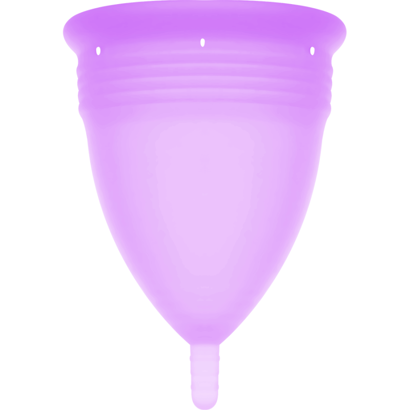 STERCUP - COUPE MENSTRUELLE EN SILICONE FDA LILAS - TAILLE S