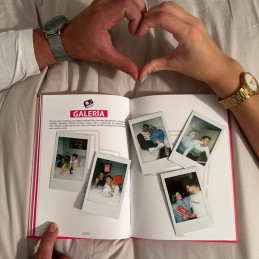 COUPLETITION - ALBUM JOURNAL D'AMOUR DE SOUVENIRS  SOUHAITS POUR UN COUPLE