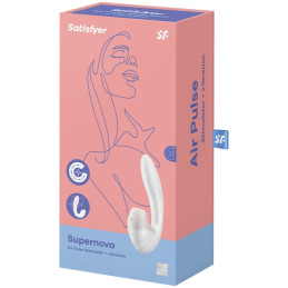 SATISFYER - SUPERNOVA AIR PULSE STIMULATEUR ET VIBRATION ROSE