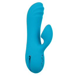 CALEXOTICS - SUNSET BEACH SEDUCER VIBRATEUR  STIMULATEUR 10 FONCTIONS BLEU