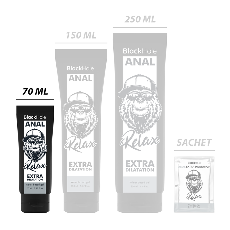 Black Hole – Gel de dilatation anale base eau 70 ml – Image 2
