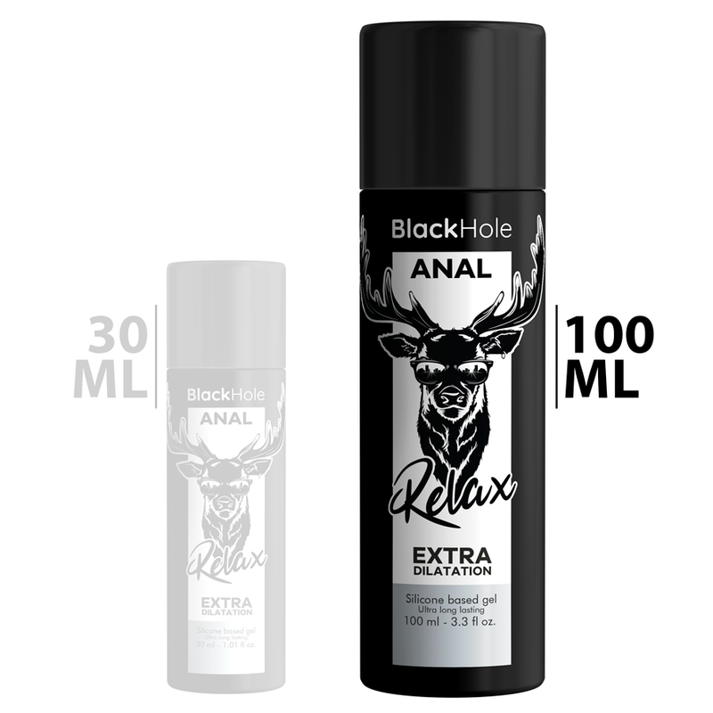 Black Hole – Gel silicone dilatation anale 100 ml – Image 2