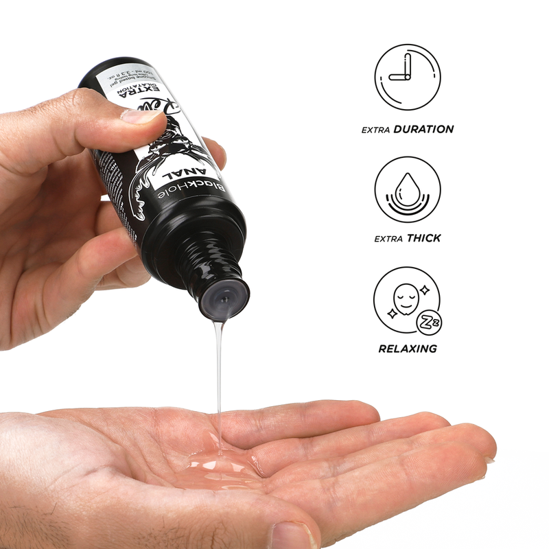 Black Hole – Gel silicone dilatation anale 100 ml – Image 3