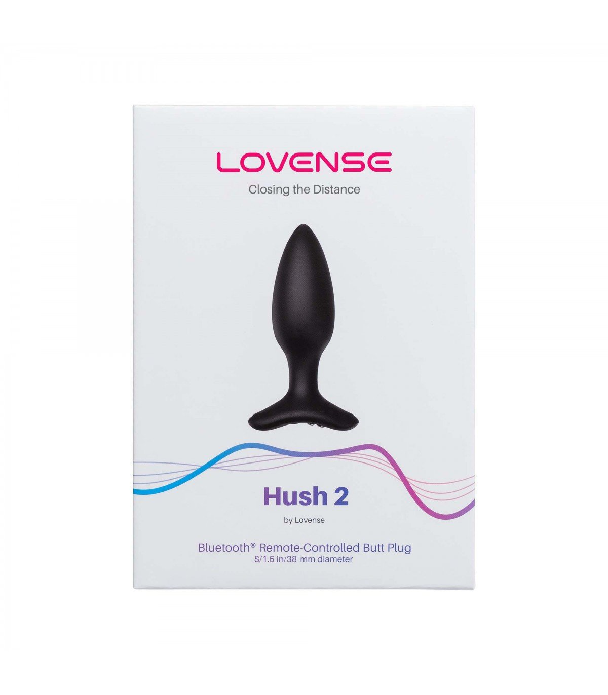 Lovense Hush 2 38 mm – Plug anal connecté – Image 2