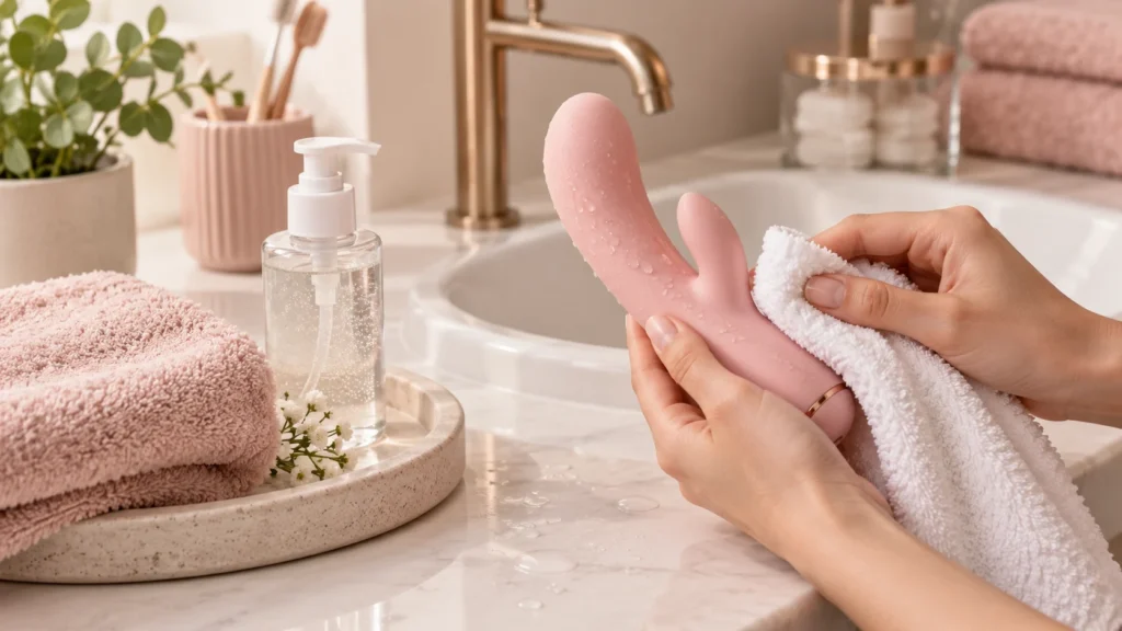 Nettoyage et entretien d’un sextoy